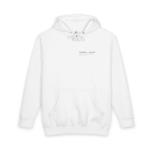 ZAYRON//SYSTEM - ROUTINE // 001 Heavyweight Hoodie