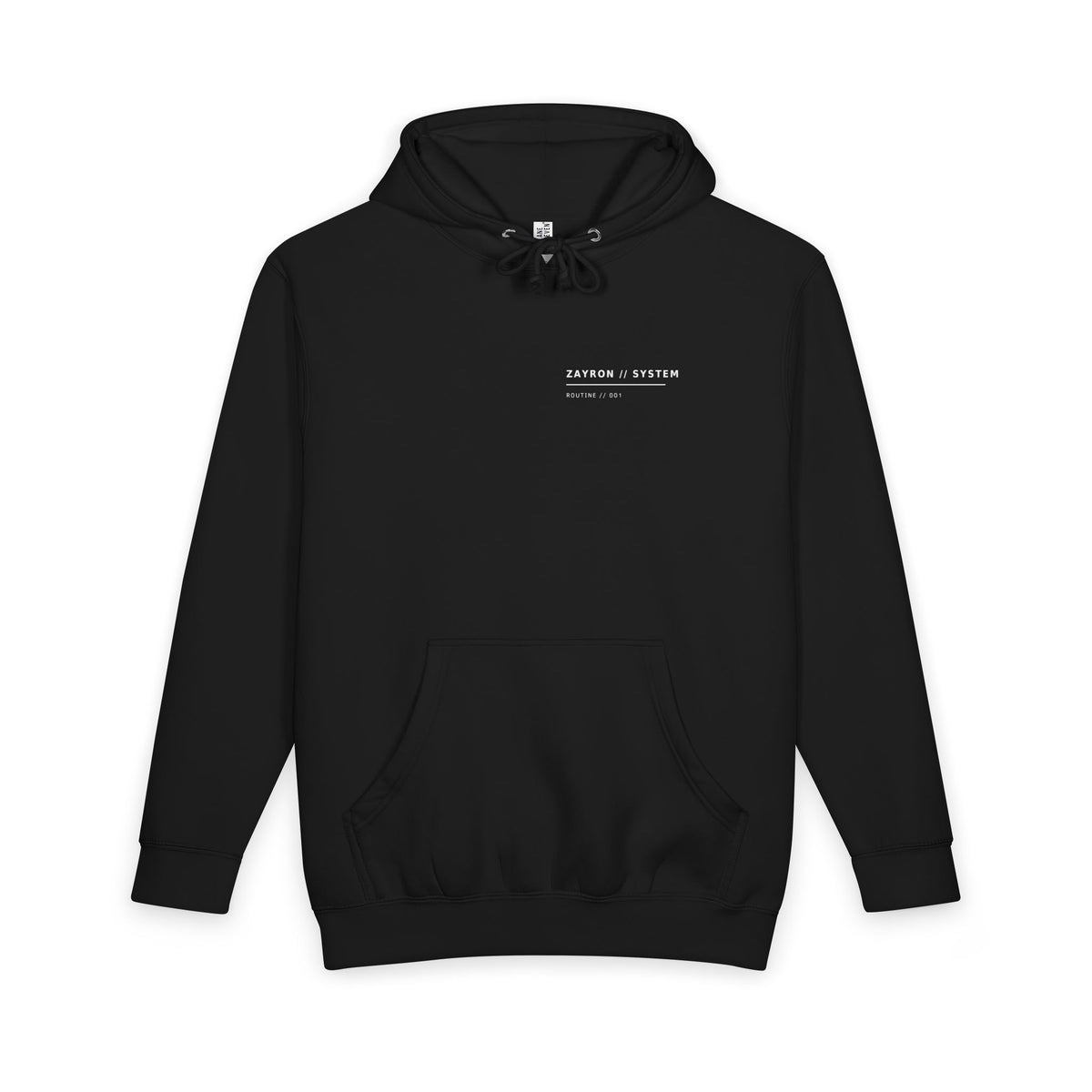 ZAYRON//SYSTEM - ROUTINE // 001 Heavyweight Hoodie